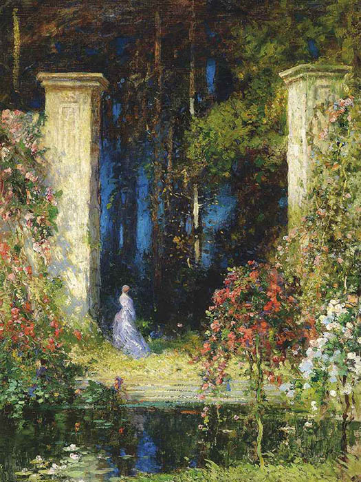 "The Old Gateway",  Thomas Edwin Mostyn